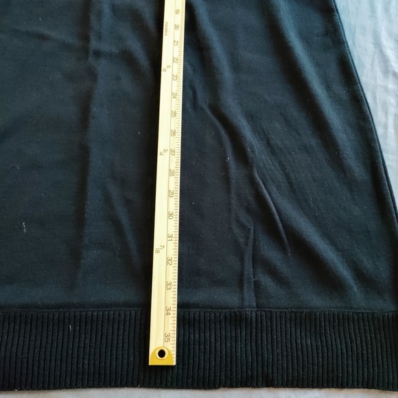 Lane Bryant Knit Black Lace Sleeve Black Women 22/24 Pullover Ethereal Lagum NWT - Picture 10 of 10